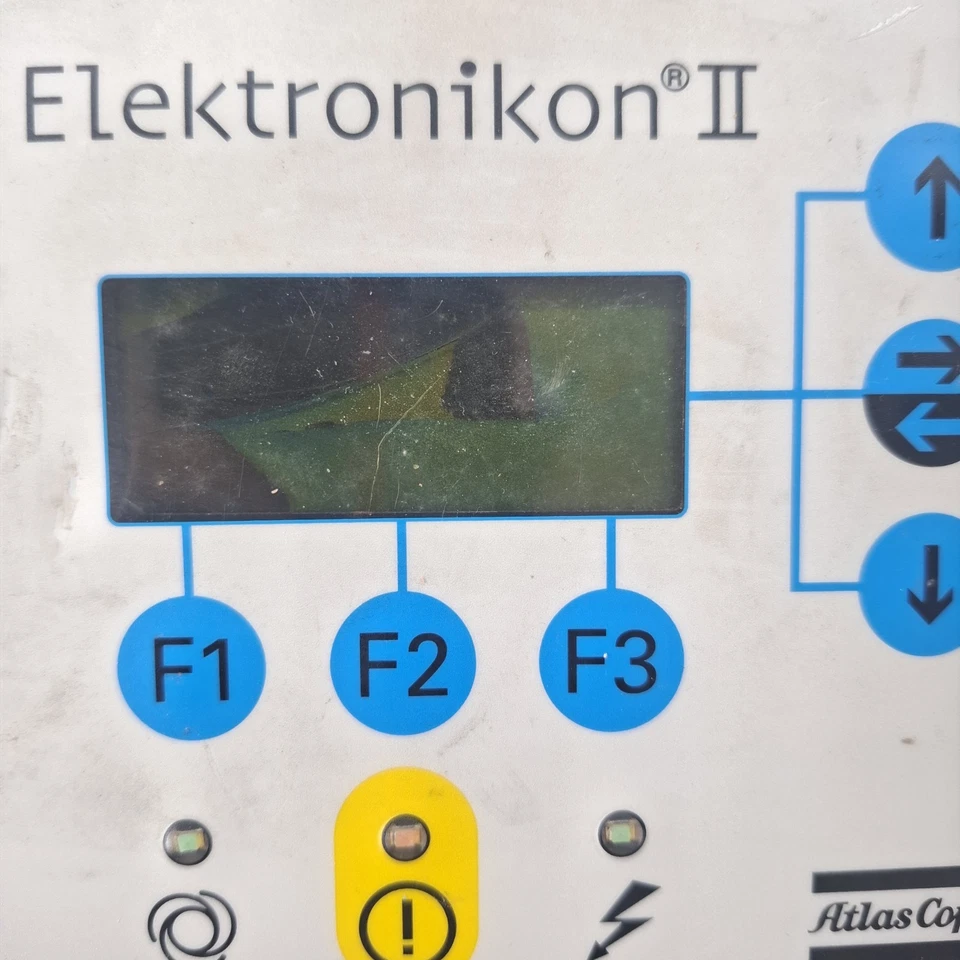 ATLAS COPCO 1900 0710 12 ELEKTRONIKON II AIR COMPRESSOR CONTROL PANEL FOR PARTS